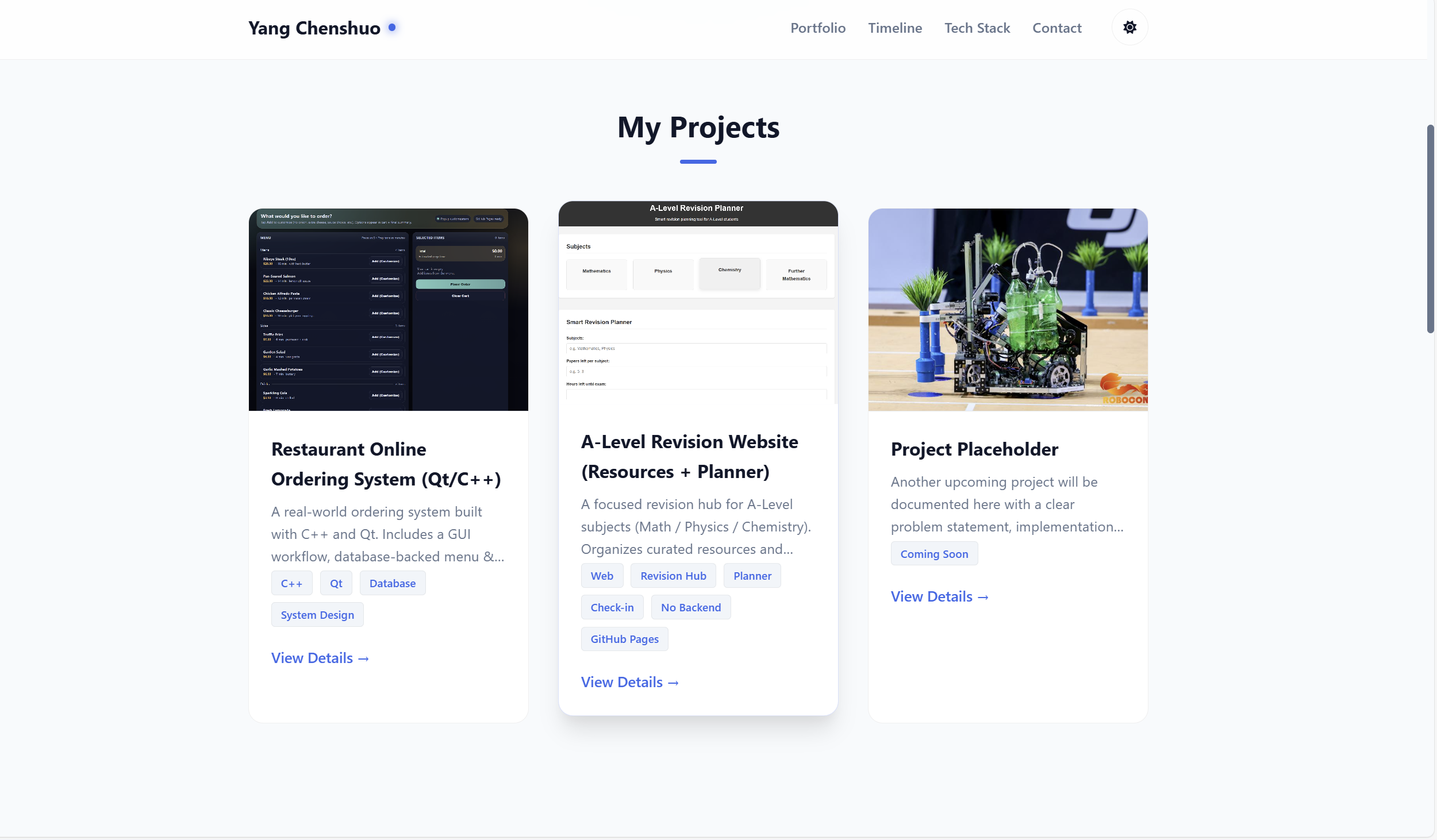 Project 03 - Personal Portfolio Website